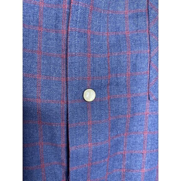 Southern Tide Shirt Size M Men's Long Sleeve Plaid Button Down Collared Pockets - Picture 6 of 6